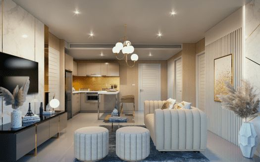 Stylish 2-Bedroom Condo in Phuket Town